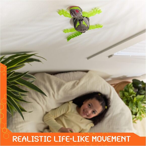 HEX BOTS Wall Crawler Gecko RC Robot Toy Boys Girls Ages 4 Up Rechargeable - Picture 4 of 9